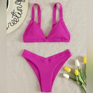 Brand New Hot Pink Bikini